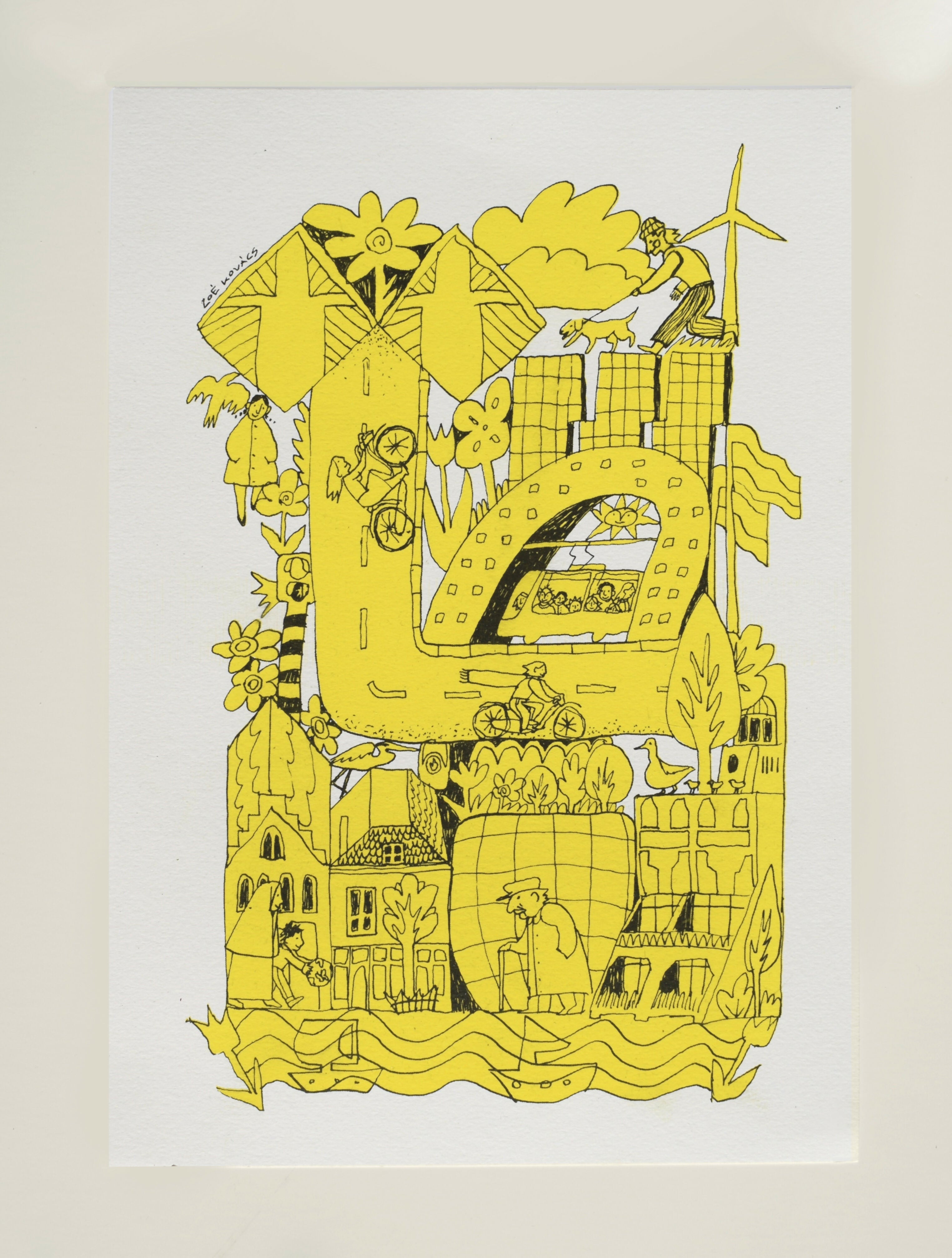 Zoe Kovacs Illustration