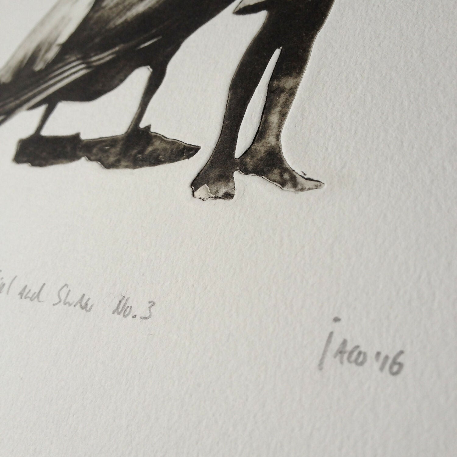 Girl and Swan No.3