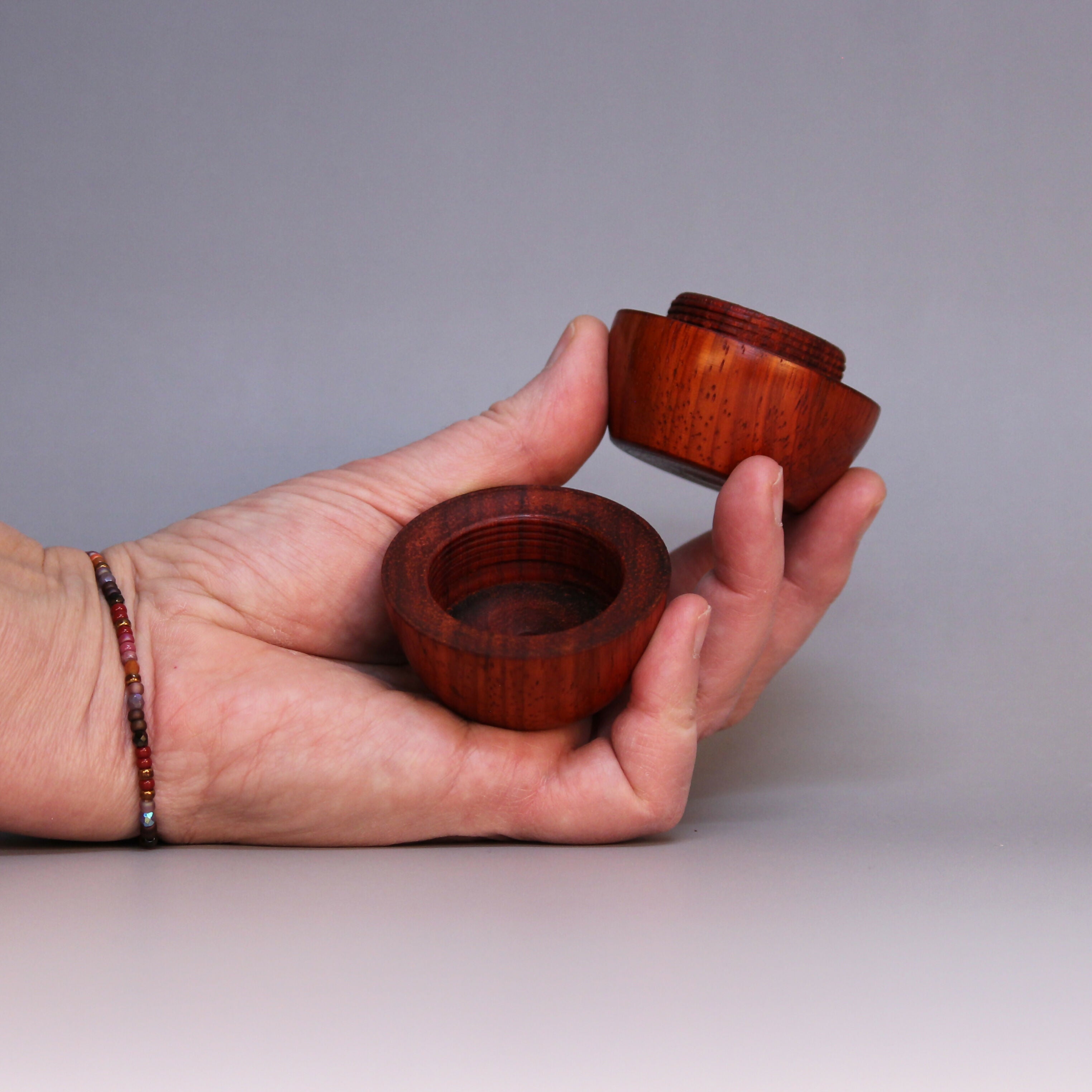 Houten doosje (voor ring, sieraad of aandenken)