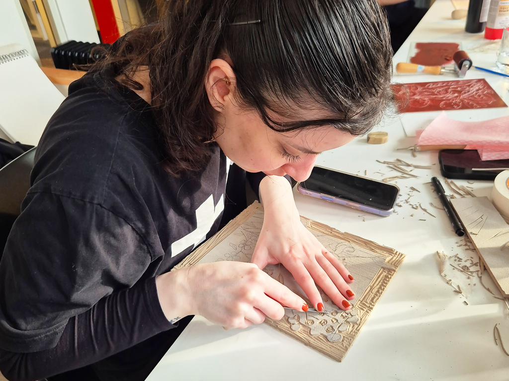 Linosnede-workshop