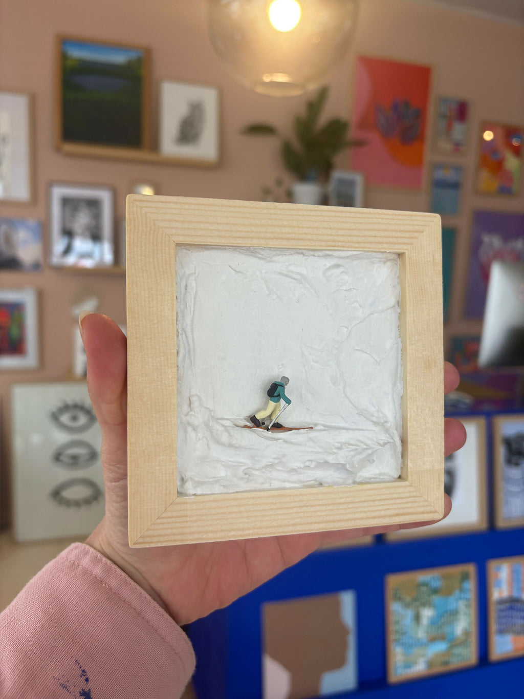 Mini werkt, Snel door het wit