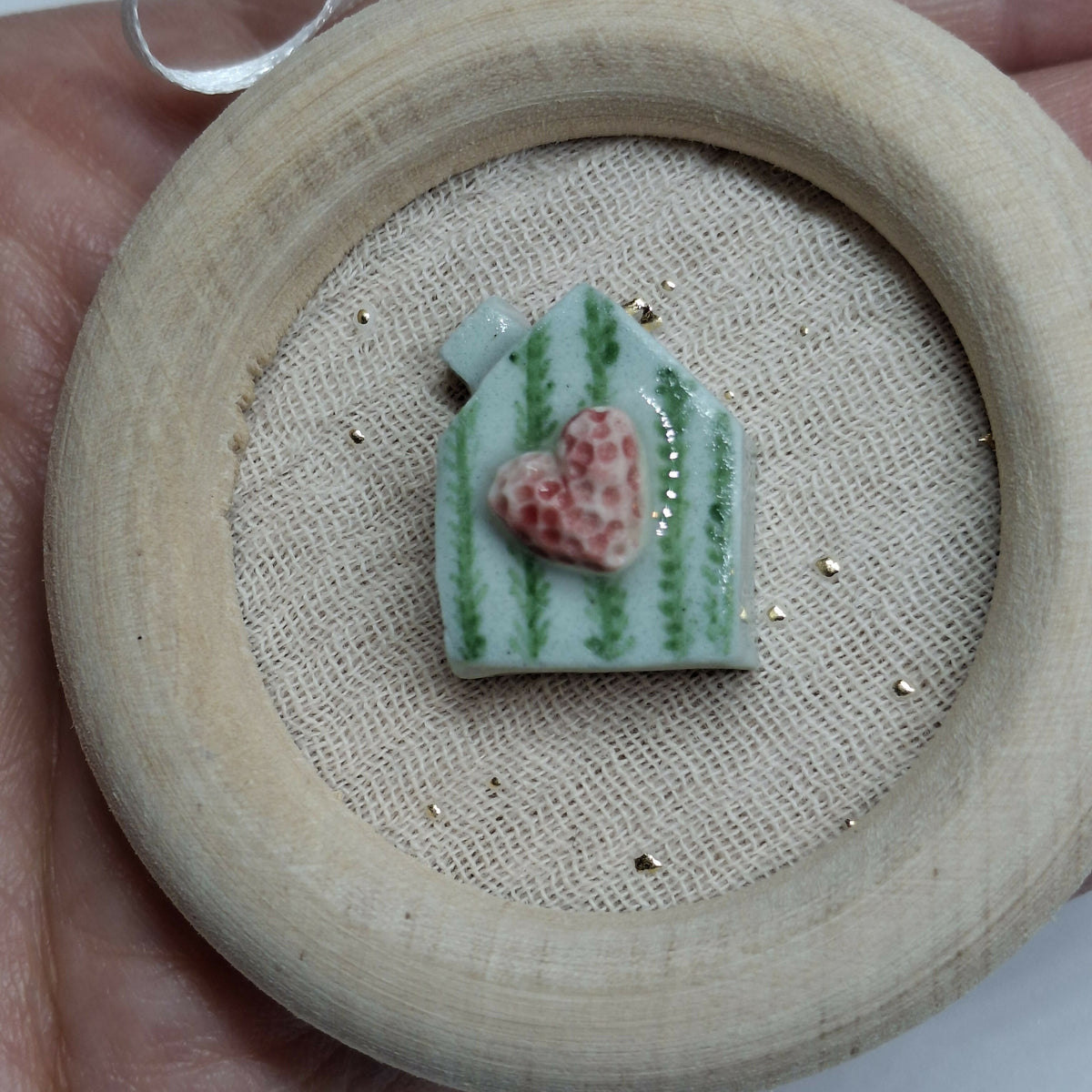 Groen huisje met hart van Travelling Goods – foto 2