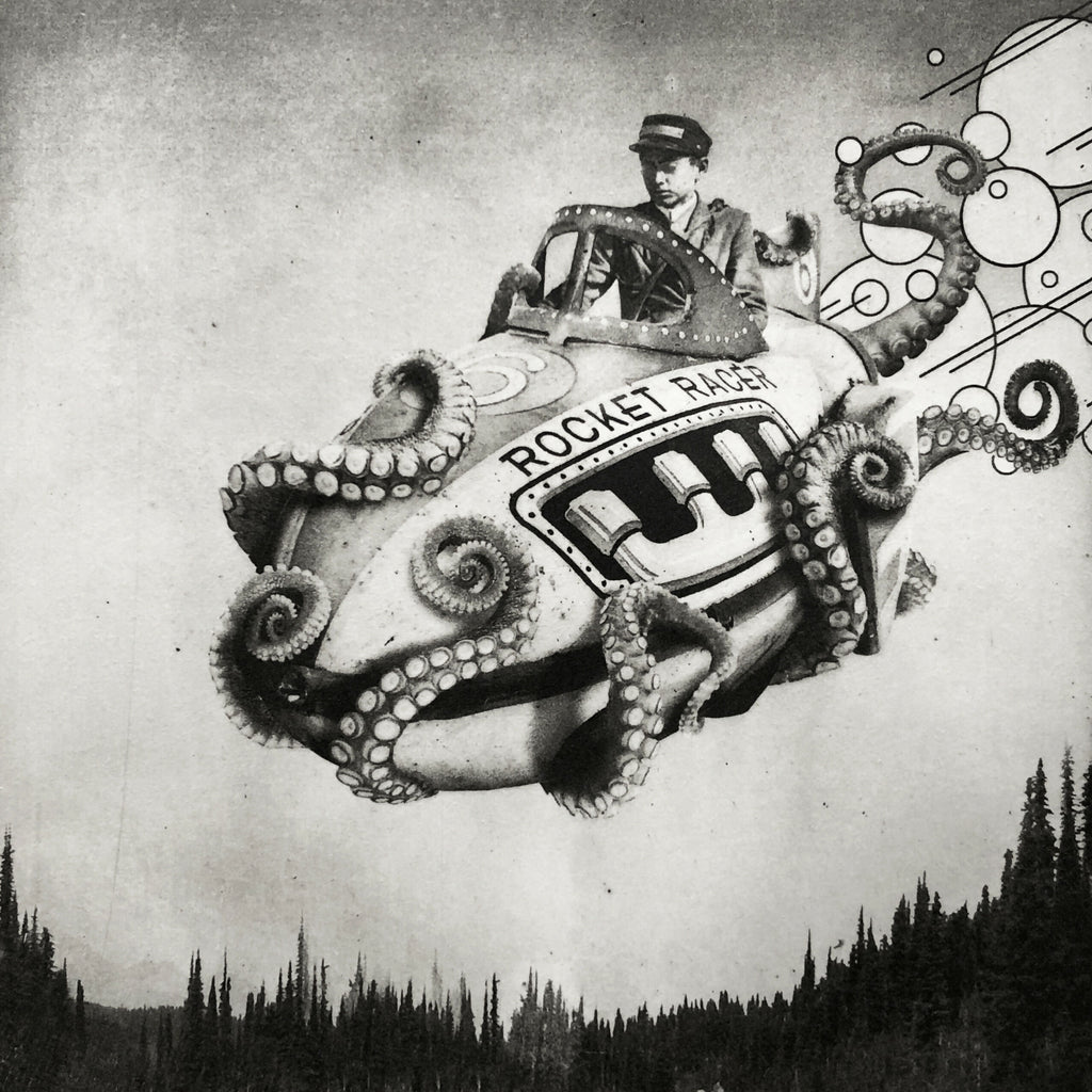 Exterior No.15: The Boy and The Rocket Racer