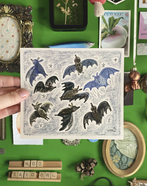 Bats Print