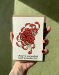 Weird and Wonderful  - Kaart + Envelop