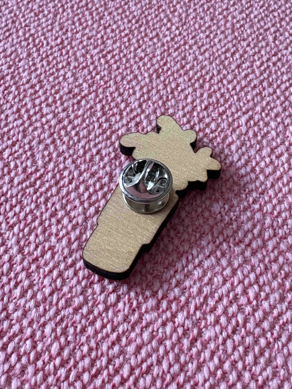 Wooden Bonsai Plant Pin