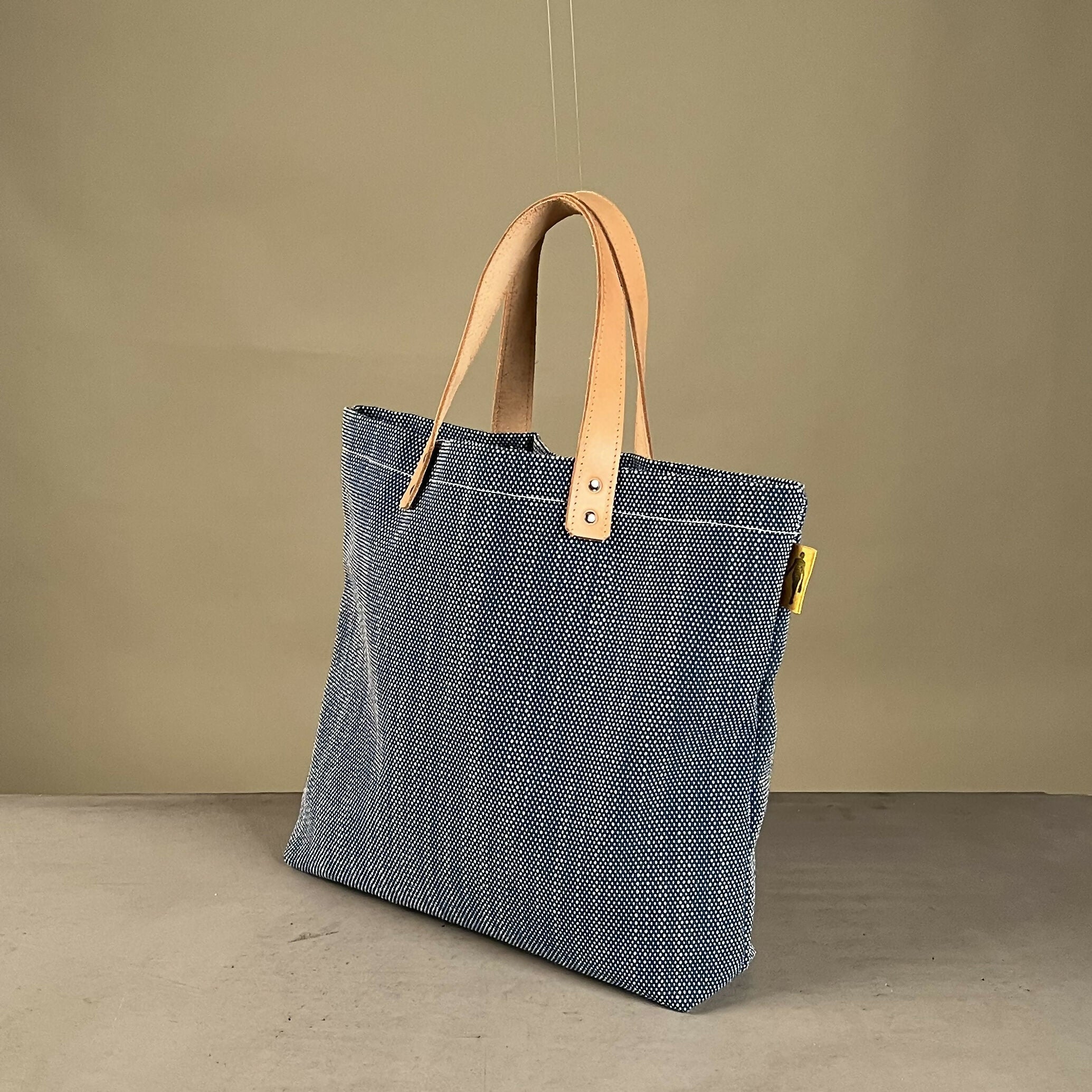 Shopper | Made from the upholstery on the back of an IKEA sofa.