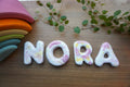 Ceramic Letters NORA