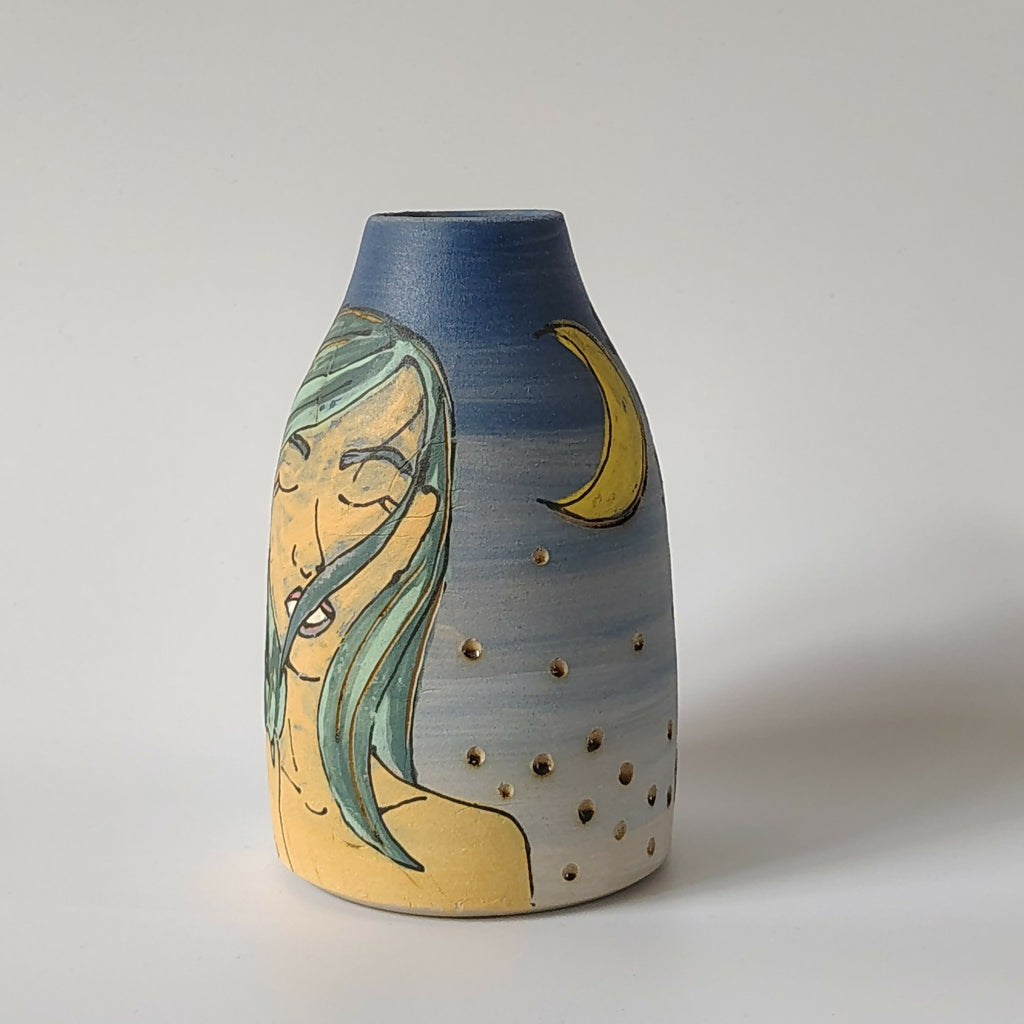 Dreaming Lady Vase