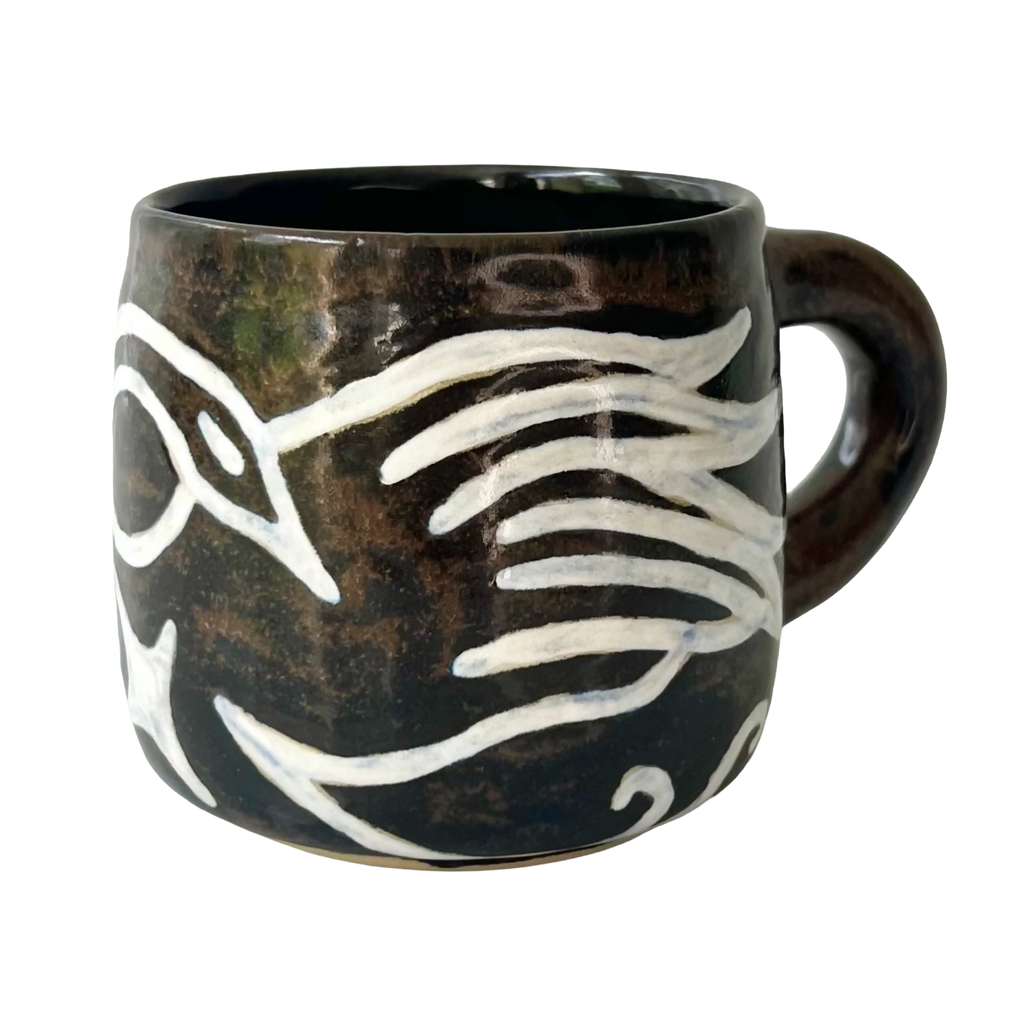 Swan swam mug