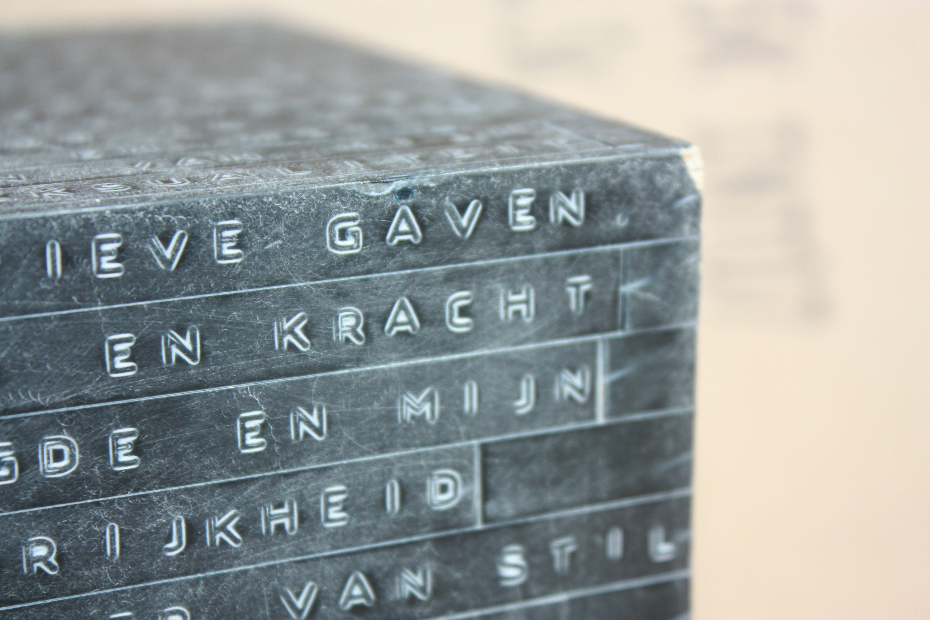 Tagblocks Origineel