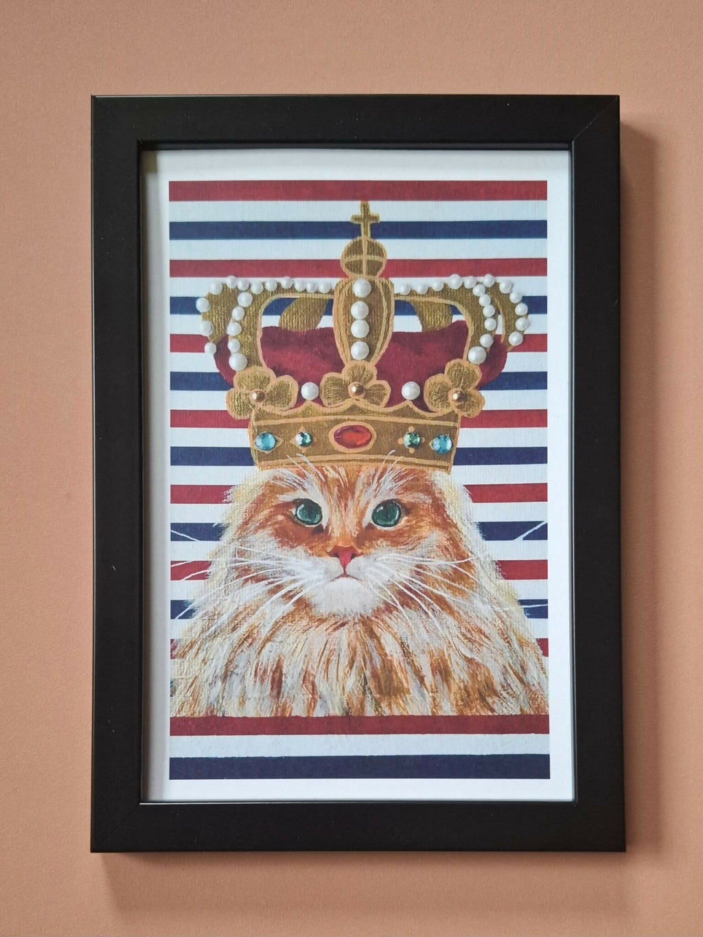 Cat print 'Zijne mauwisteit'