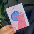 Postcard Disco Cat