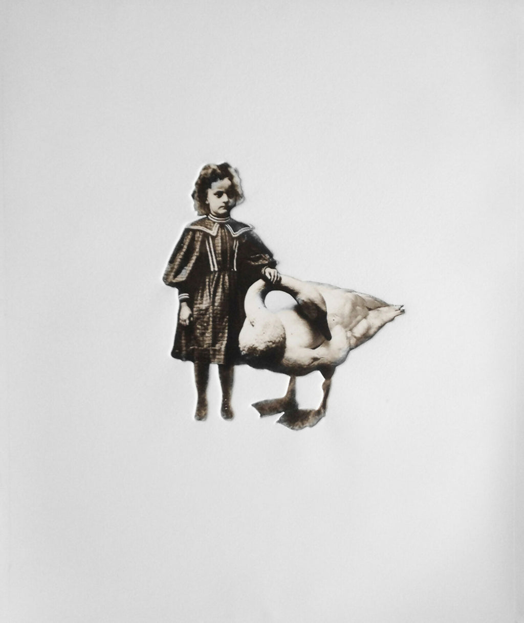 Girl and Swan No.1