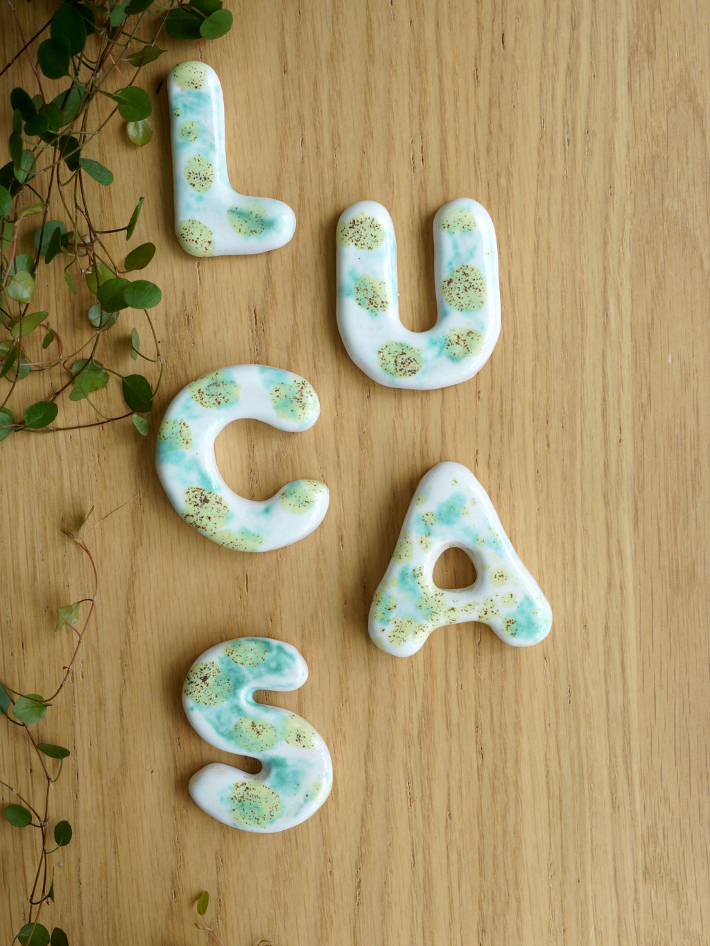 Keramische Letters LUCAS
