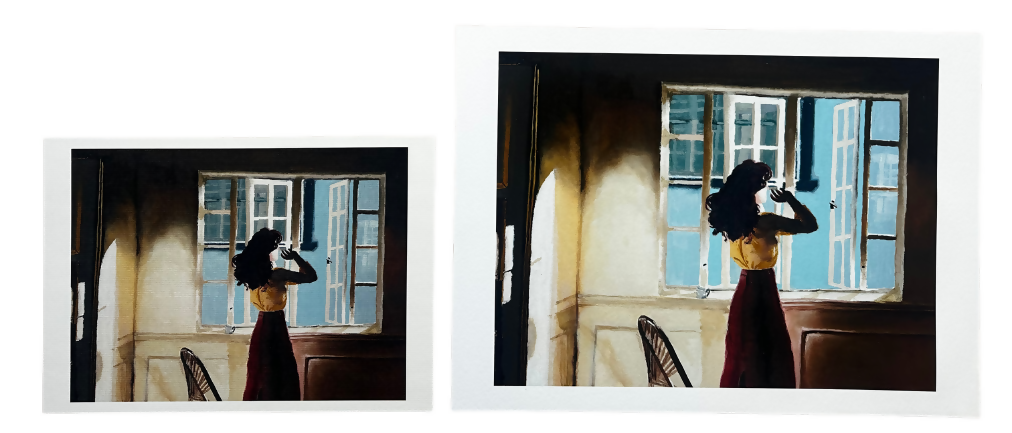 Girl in the window – Fine Art Print