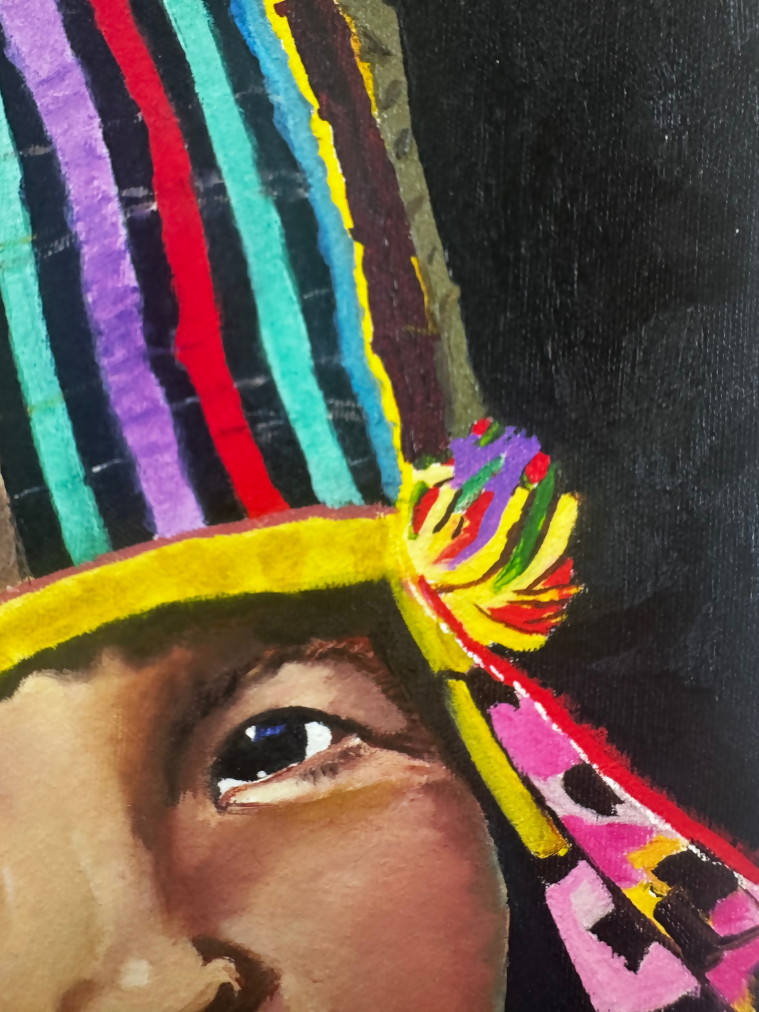 Peruaans kind – Fine Art Print op A3-formaat