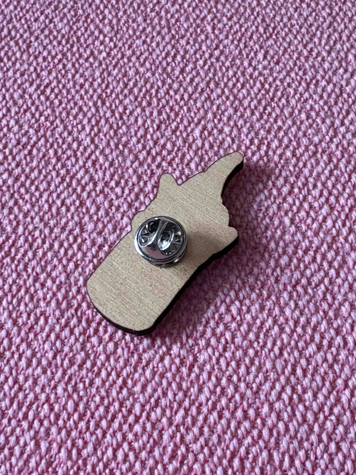 Wooden Snake Plant Pin