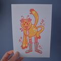 Insecttype monsterprint