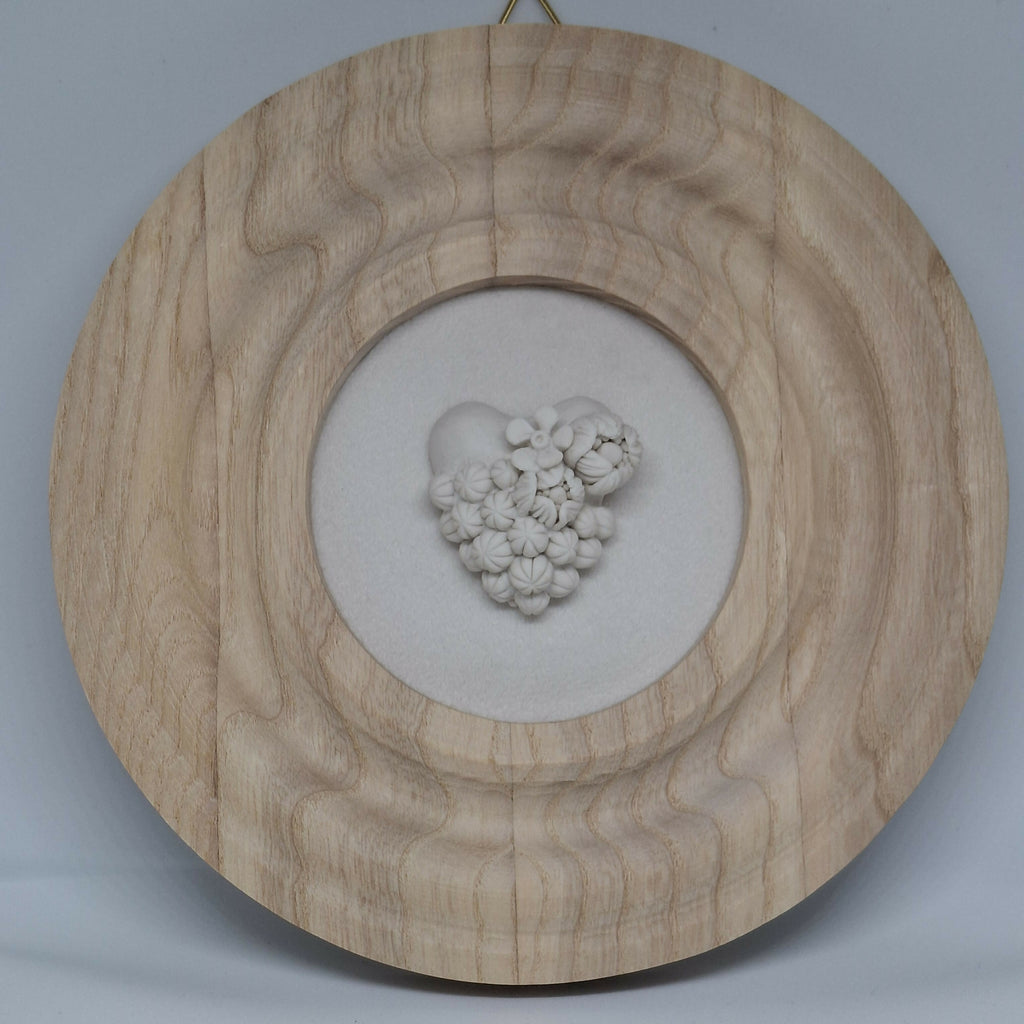 Hart in lijst, hangdecoratie van Travelling Goods