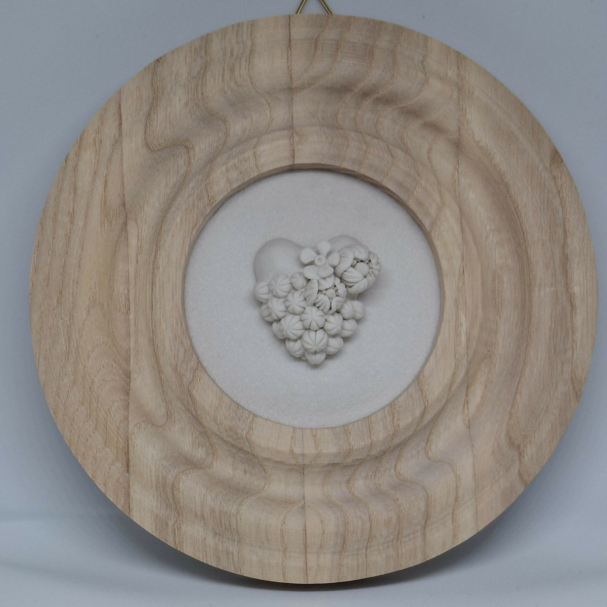 Hart in lijst, hangdecoratie van Travelling Goods