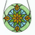 Glas in lood mandala bloem