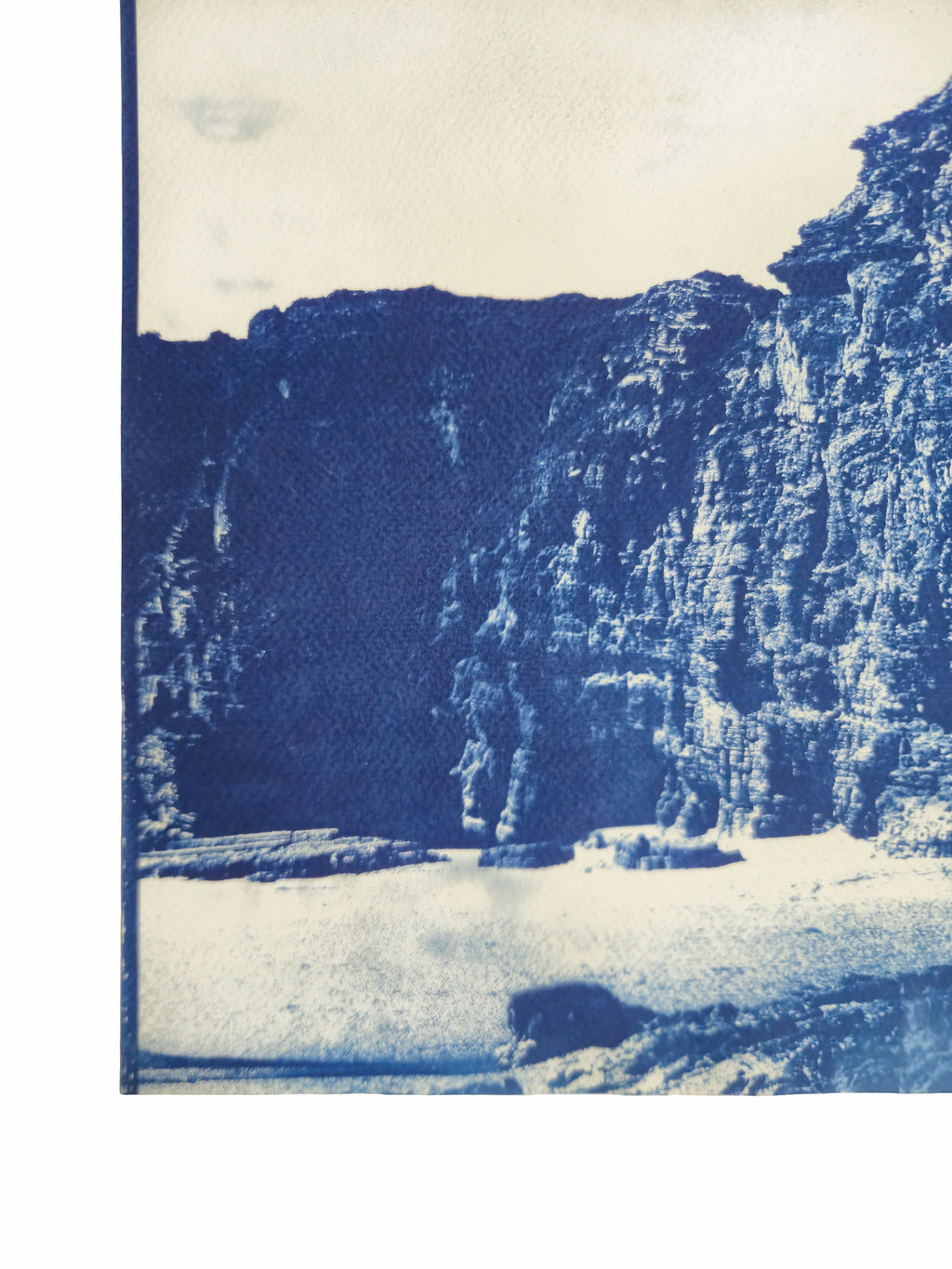 ATLANTISCHE KUST - ORIGINELE CYANO-TYPE