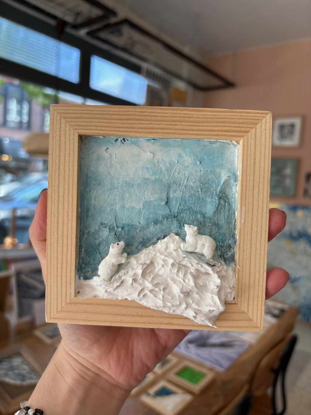 Mini works, Arctisch blauw