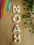 Keramieken letters NOAH