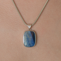 Hanger met blauwe tijgeroog