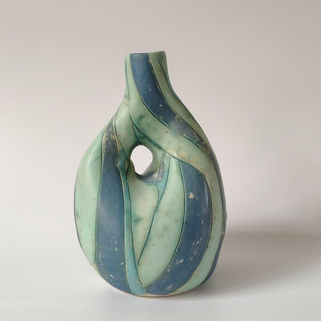 Heron vase