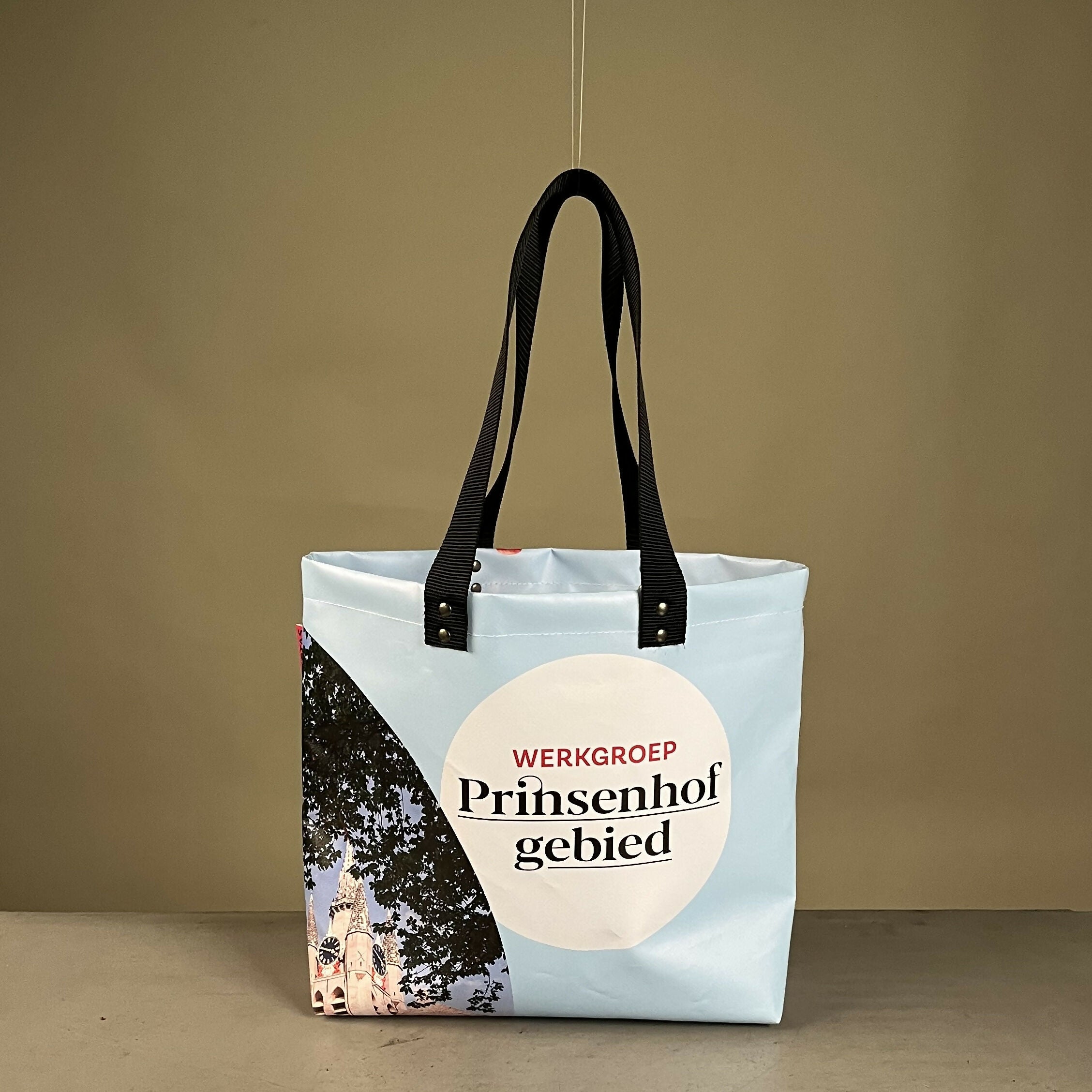 Shopper medium | Gemaakt van een oud museumbanner