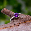 Ring met amethist