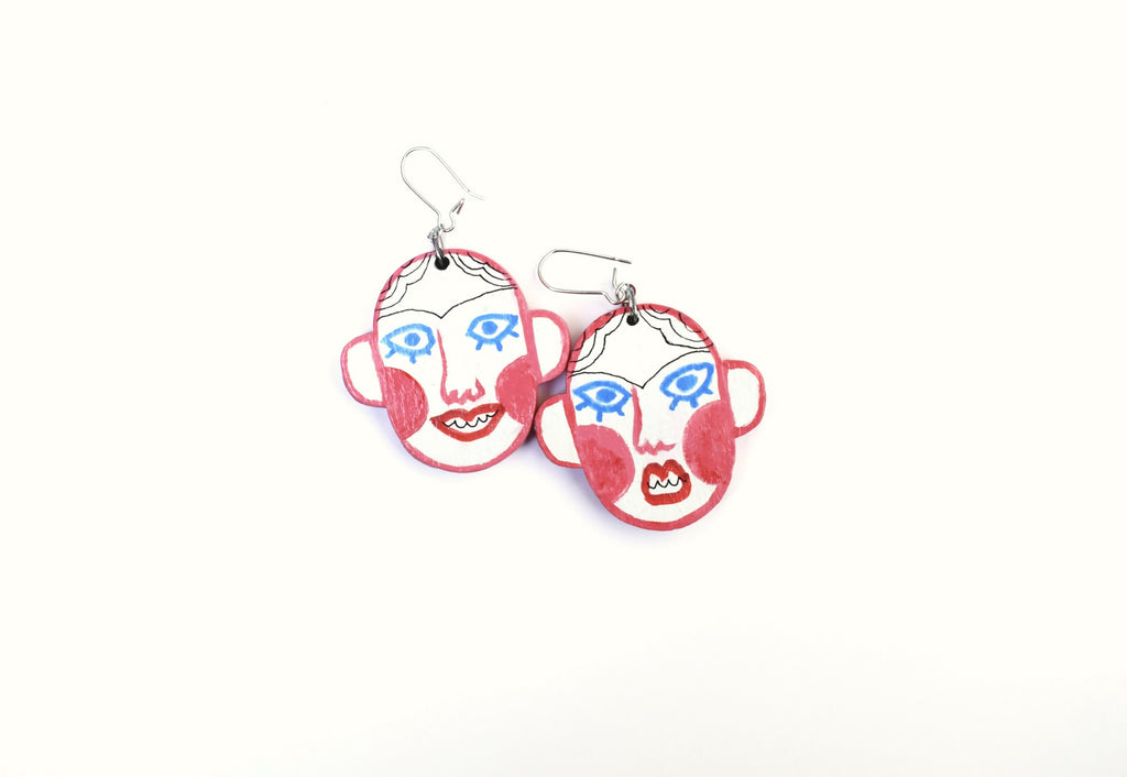 Face Earrings