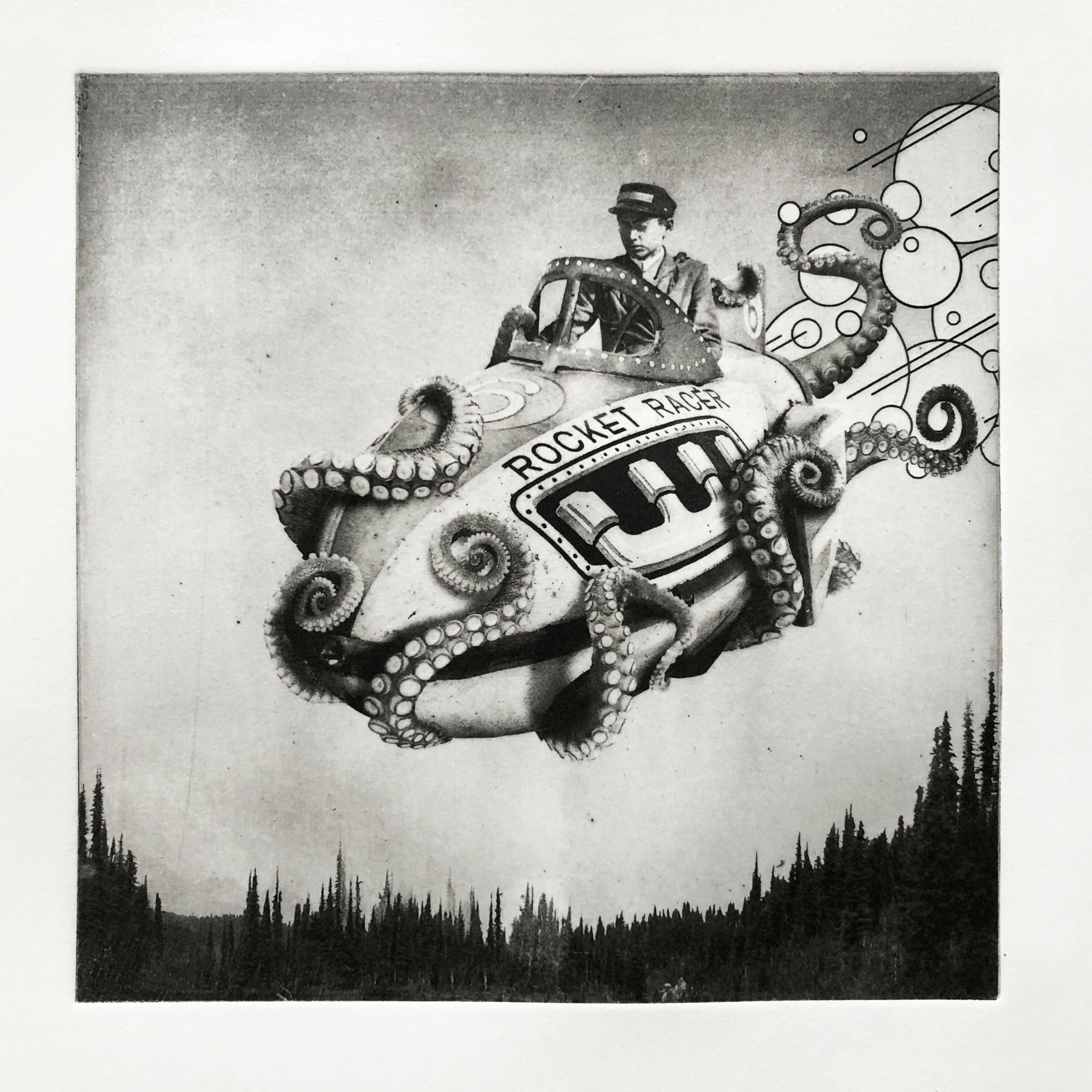 Exterior No.15: The Boy and The Rocket Racer