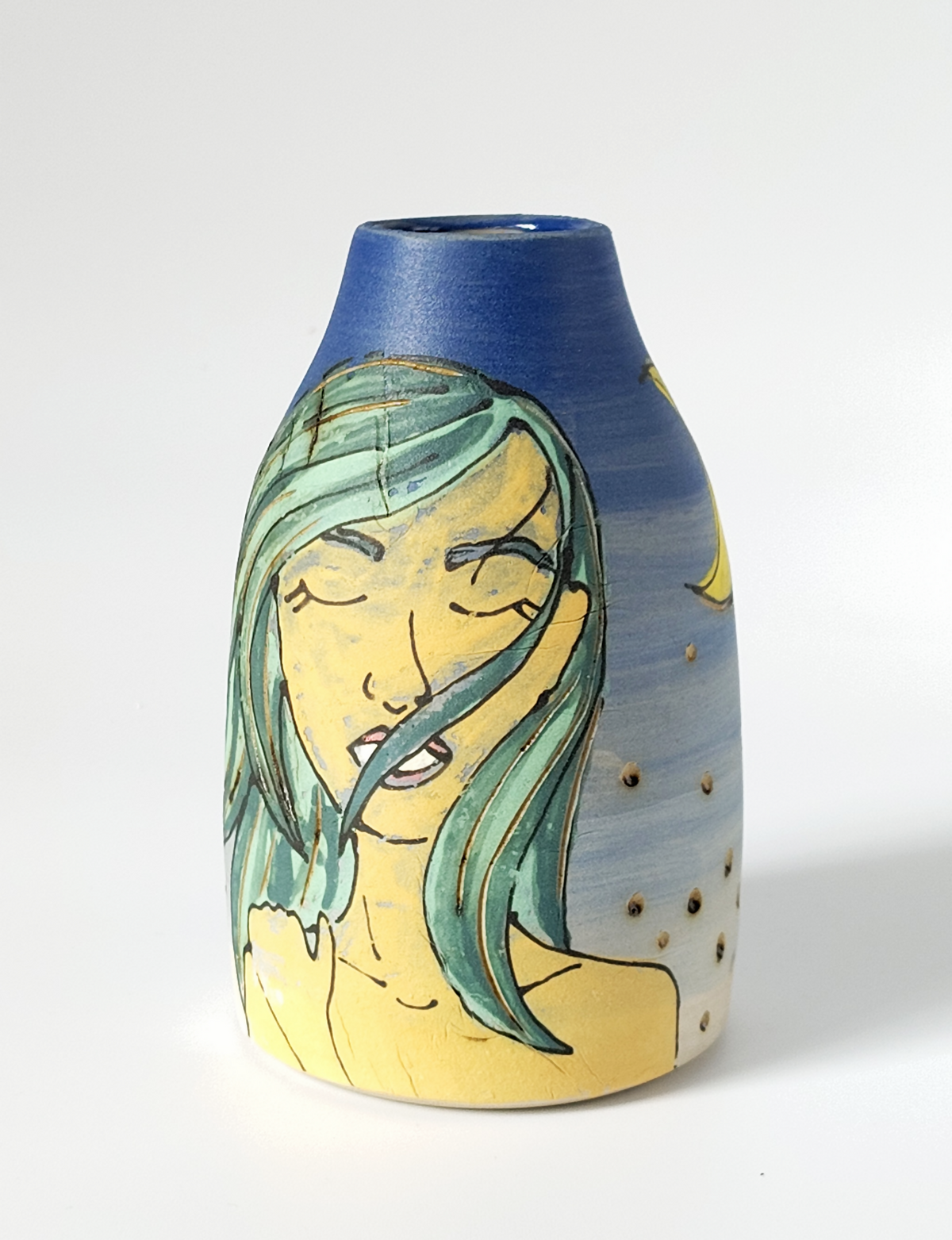 Dreaming Lady Vase by Sabrina keramiek