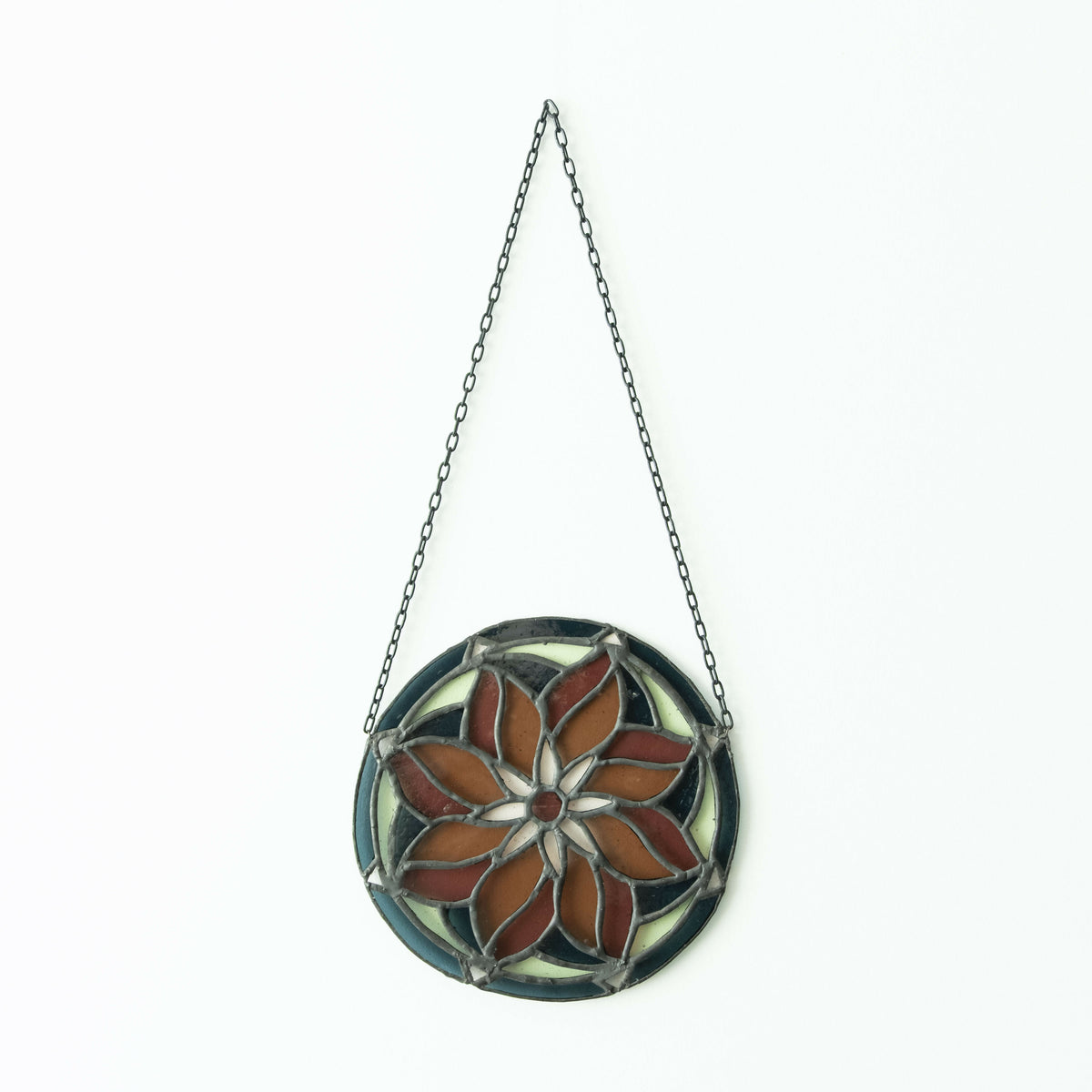 Stained Glass Mandala Pink/Green