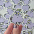 Sleepy Ghost Vinyl Sticker