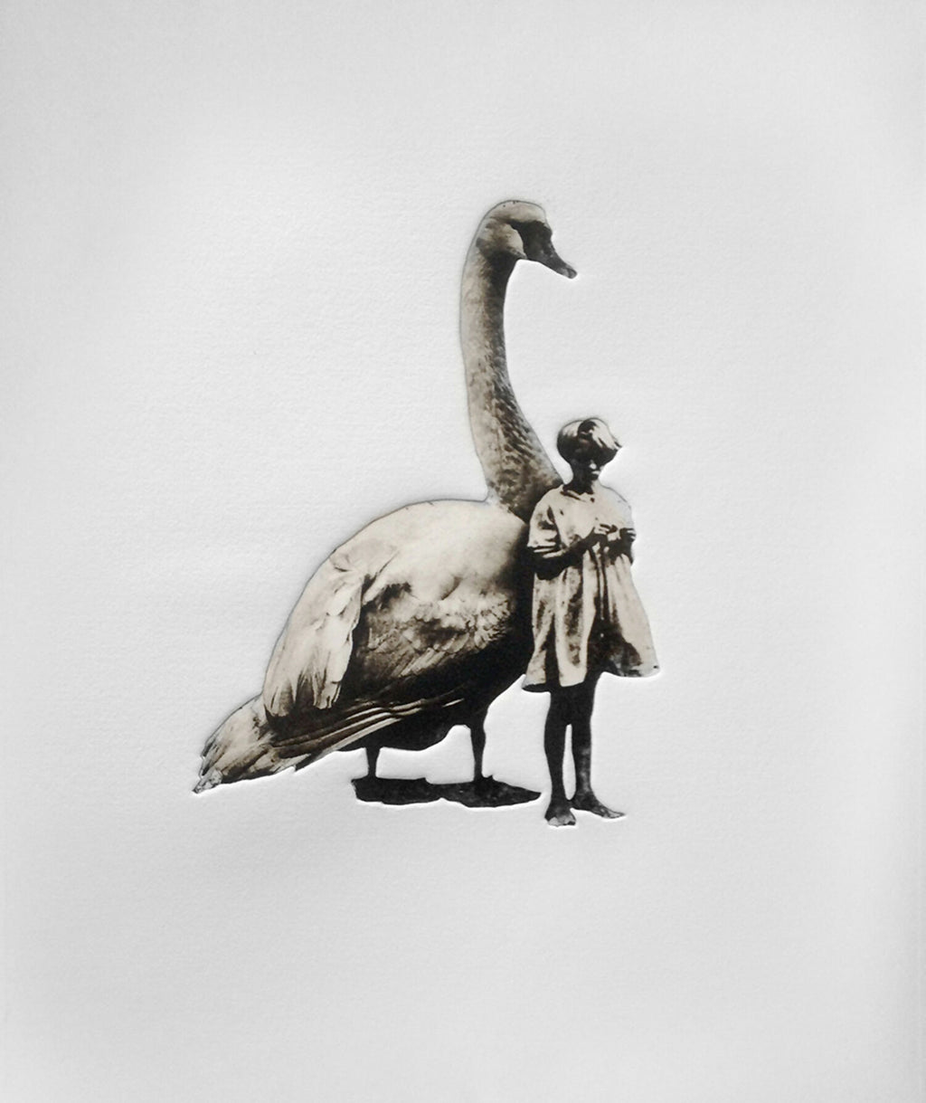 Girl and Swan No.3