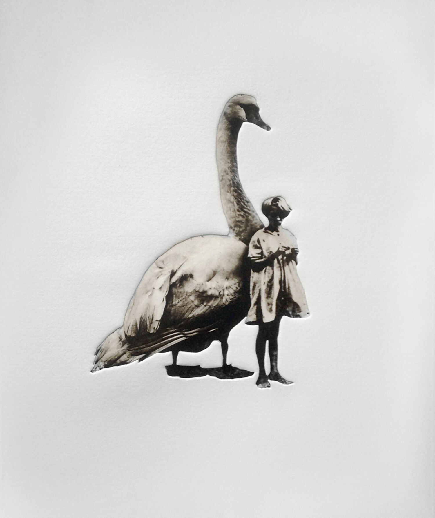 Girl and Swan No.3