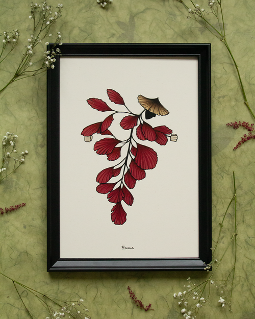 The runner - Artprint by Botanical Creatures & more