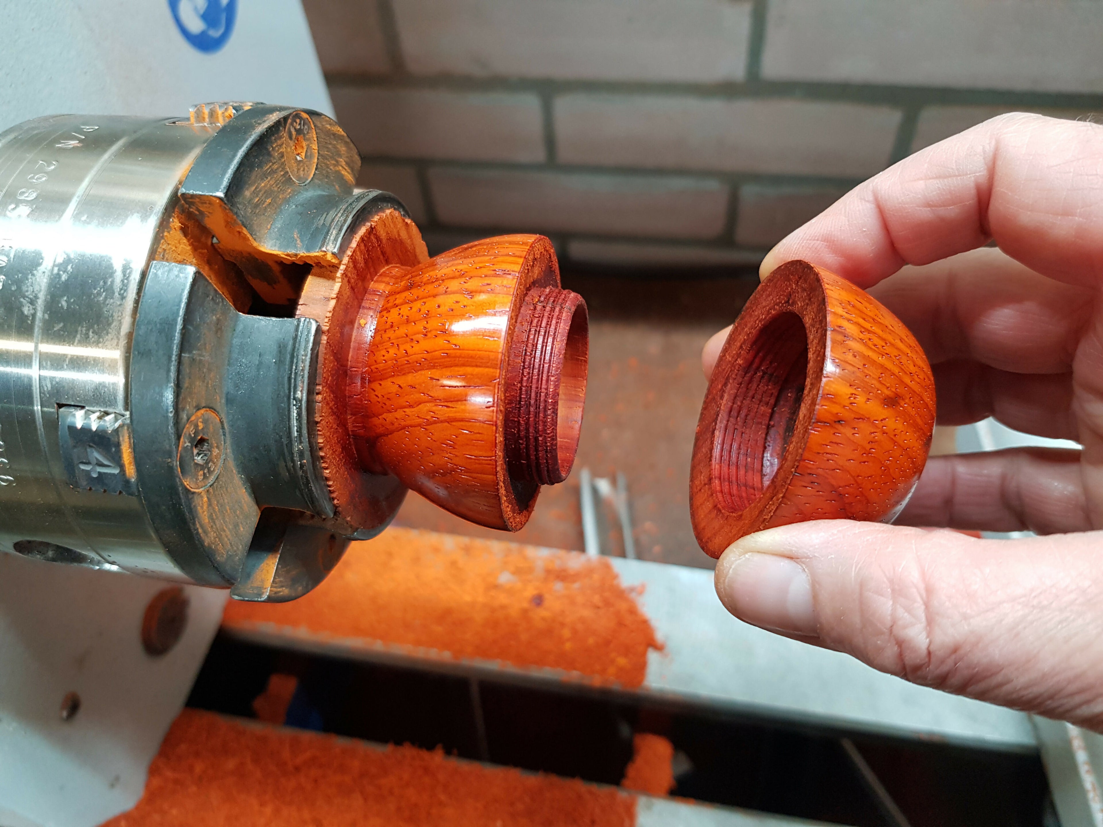 Houten doosje (voor ring, sieraad of aandenken)