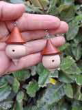Earrings birdhouse
