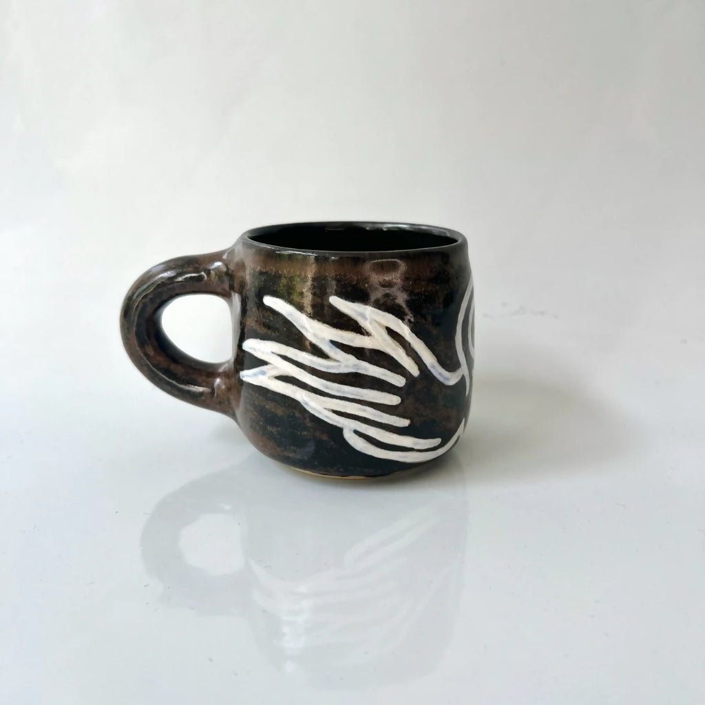 Swan swam mug