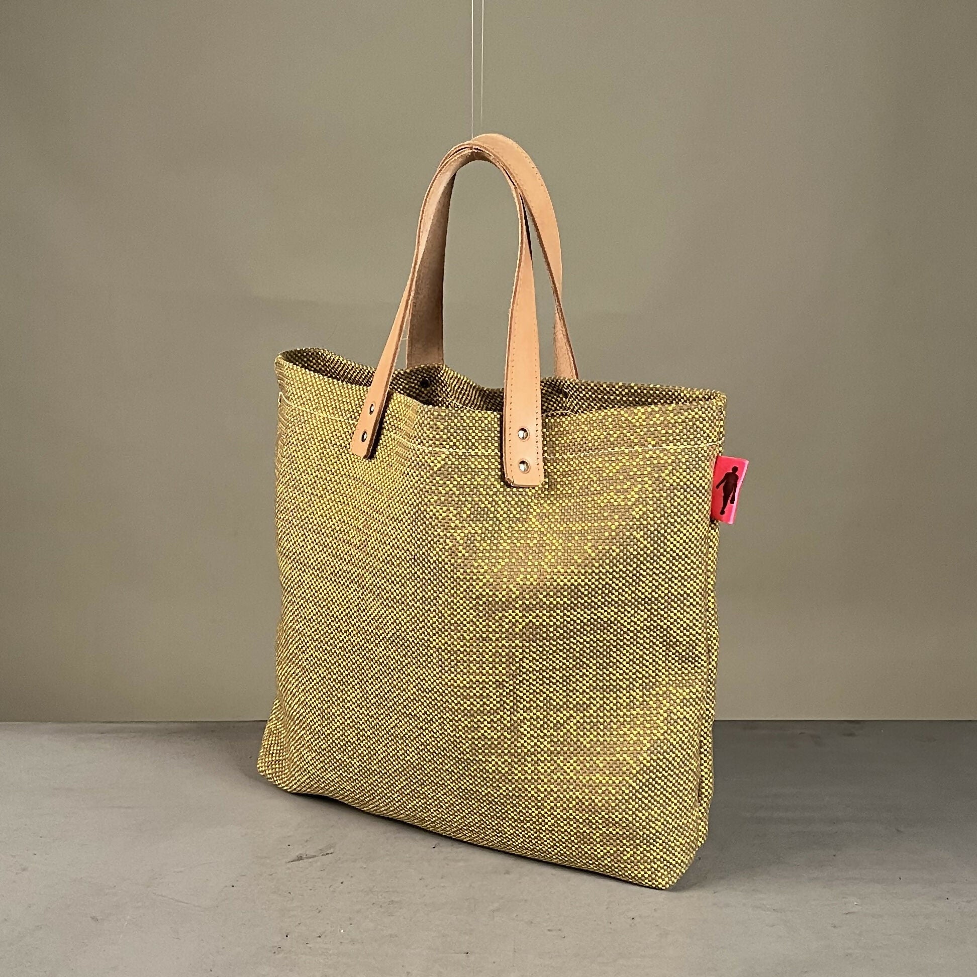 Shopper | Made from leftover pieces of upholstery fabric
