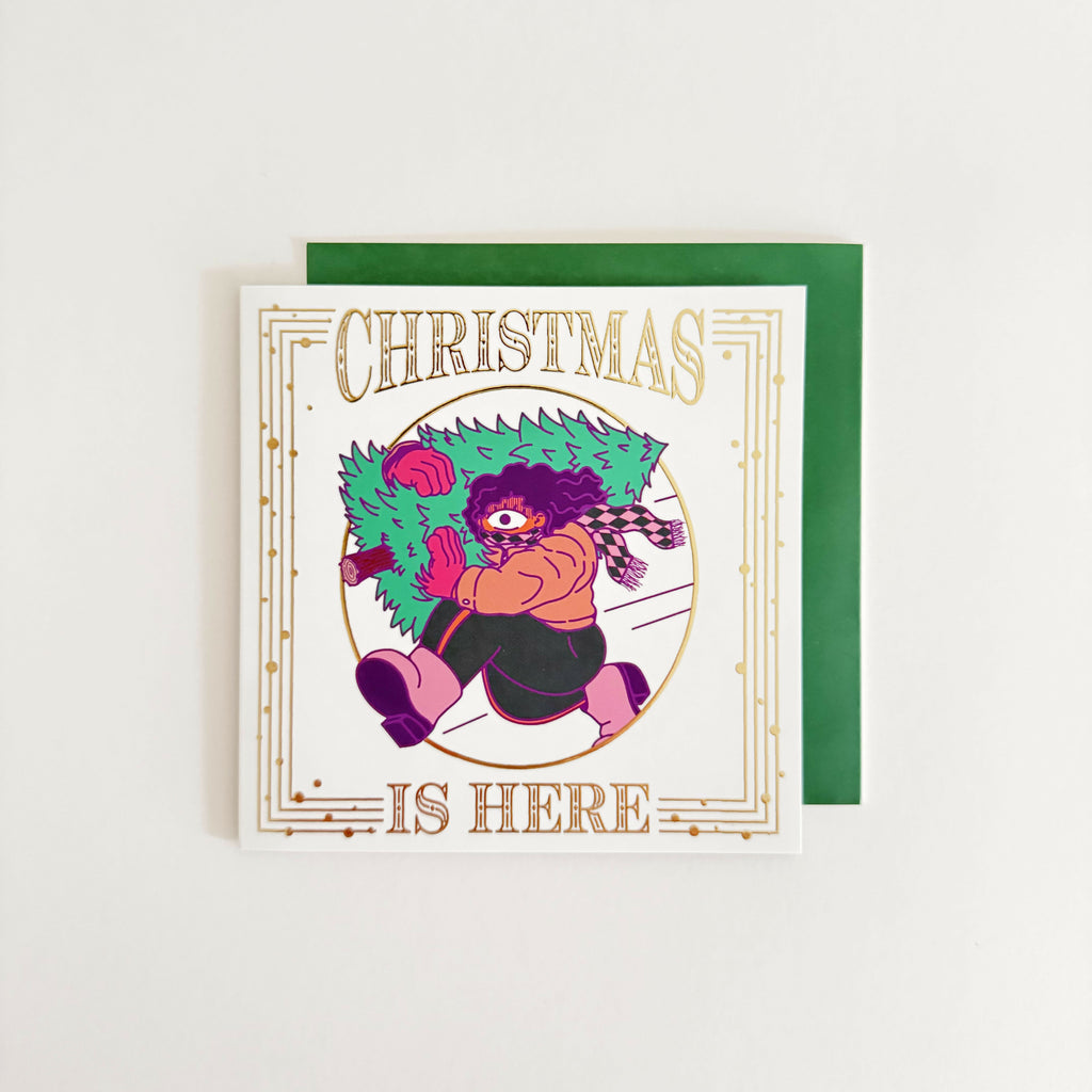 Kerststress - een ansichtkaartenset