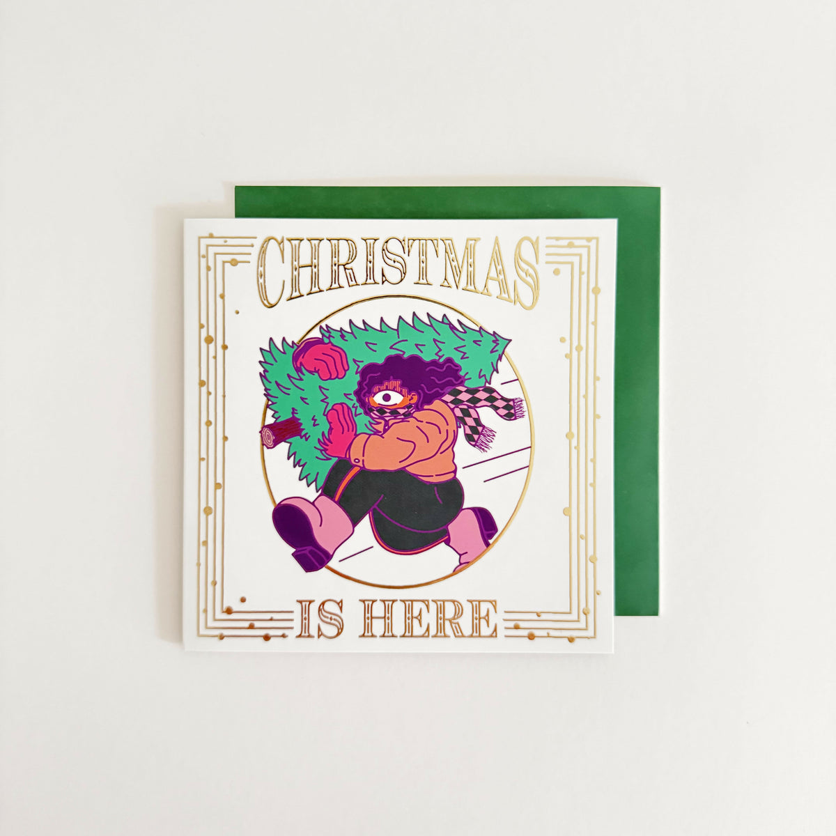 Kerststress - een ansichtkaartenset